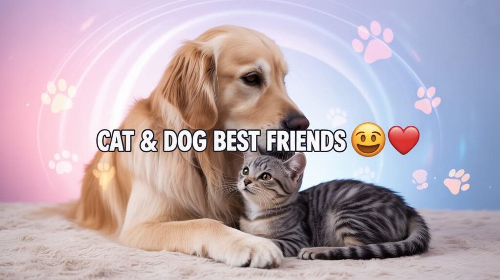 When a Cat and Dog Become Best Friends 2