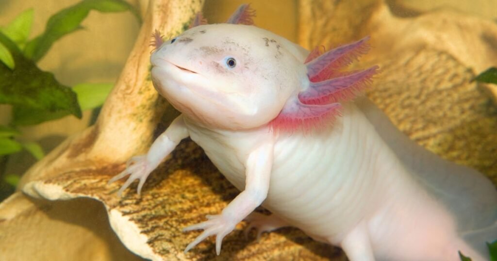 What is an Albino Axolotl