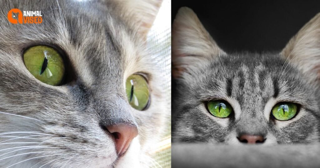 cats Green Eyes