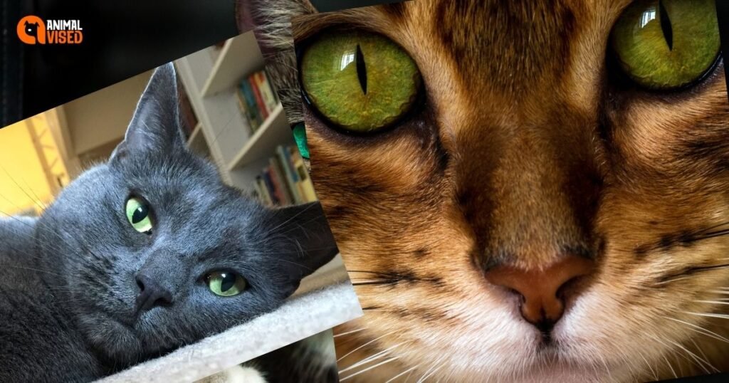 new Green Cat Eyes