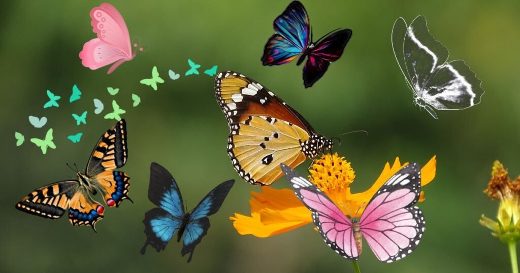 Moths Pollinators Mix Butterfly's