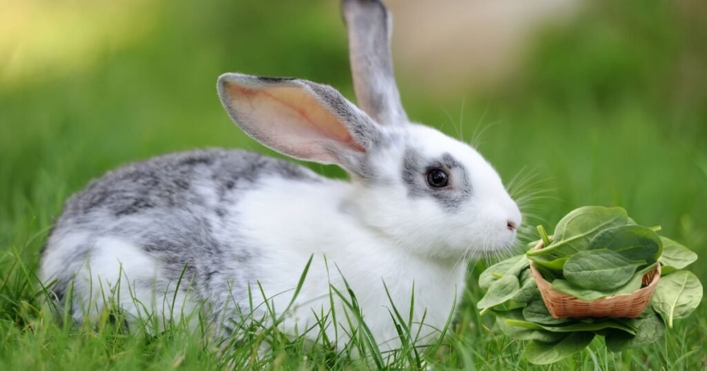 Rabbits Eat Spinach in 2023