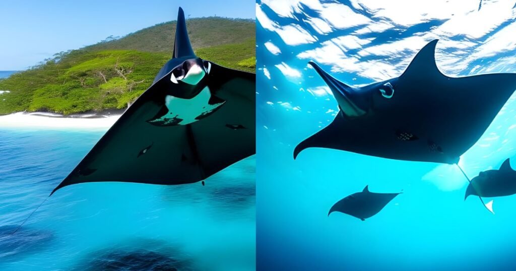 Where are some places to see manta rays