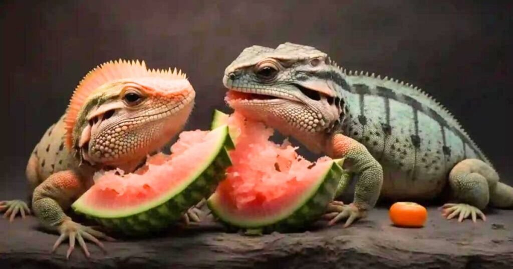 Dragons eat Watermelon