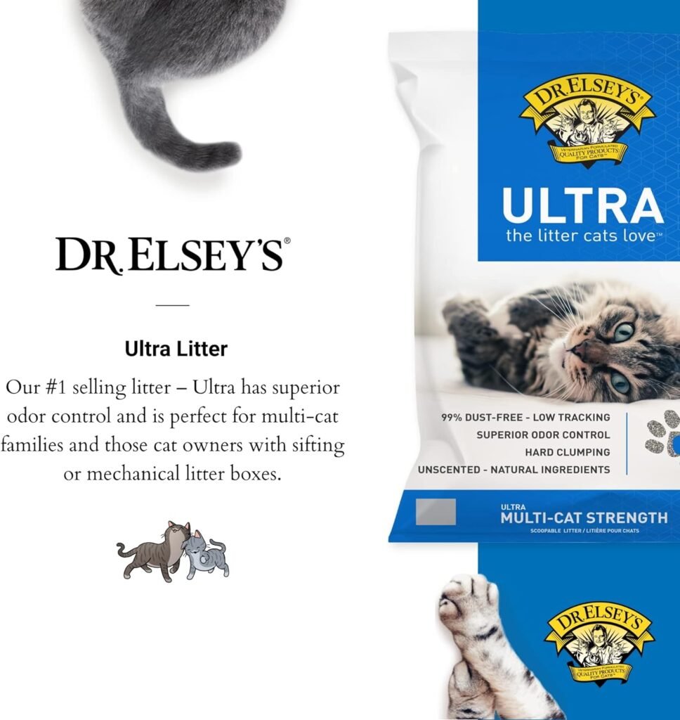 Dr. Elsey's Ultra Cat Litter - the litter cats love