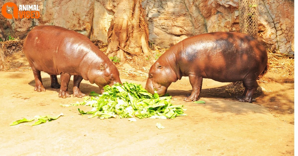 Pygmy hippopotamus - Simple