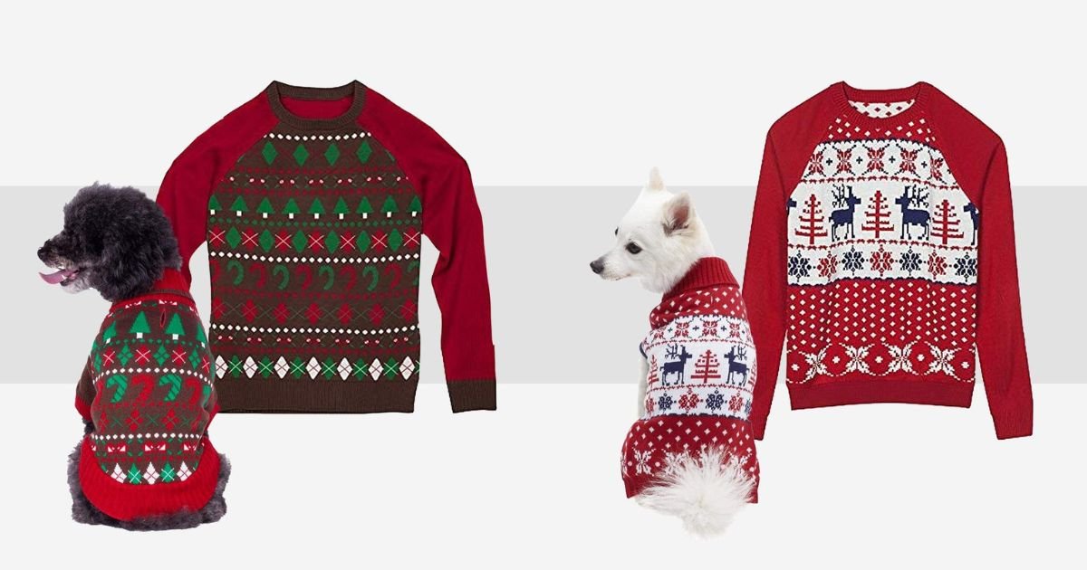 Holiday Sweaters for Dogs