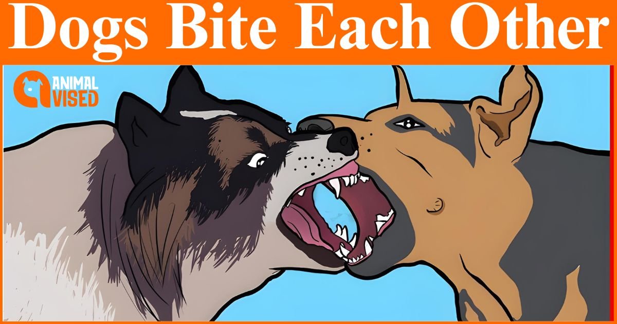 Dogs Bite Each Other