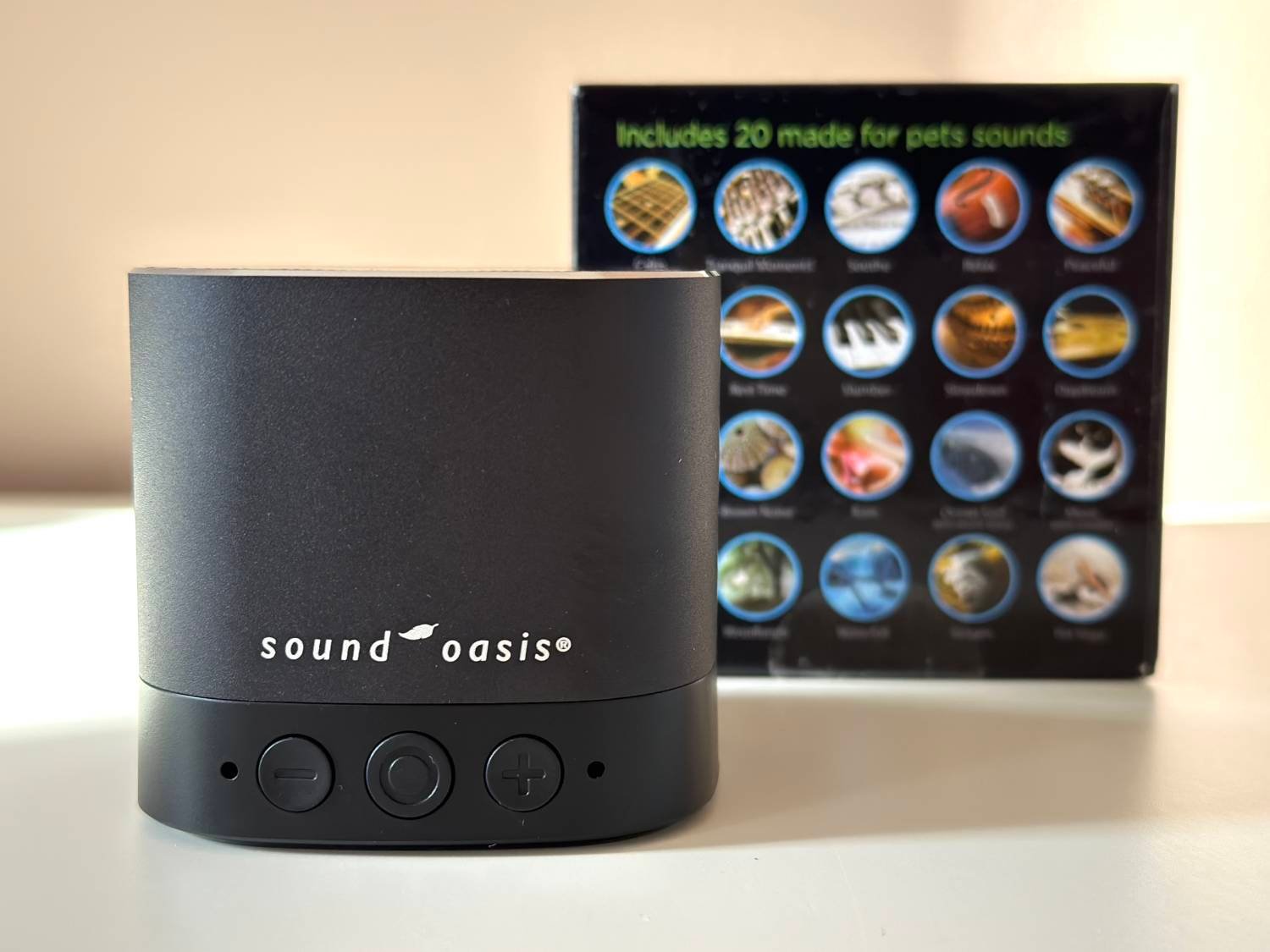 Sound Oasis Pet Sound Therapy System Review - pet sounds