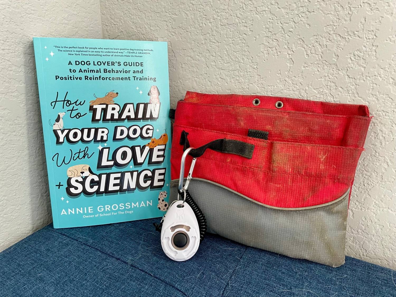 How to train your dog with love + science book review - book with content