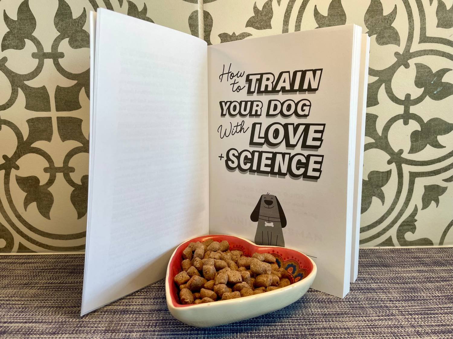 How to train your dog with love + science book review - book with behavior